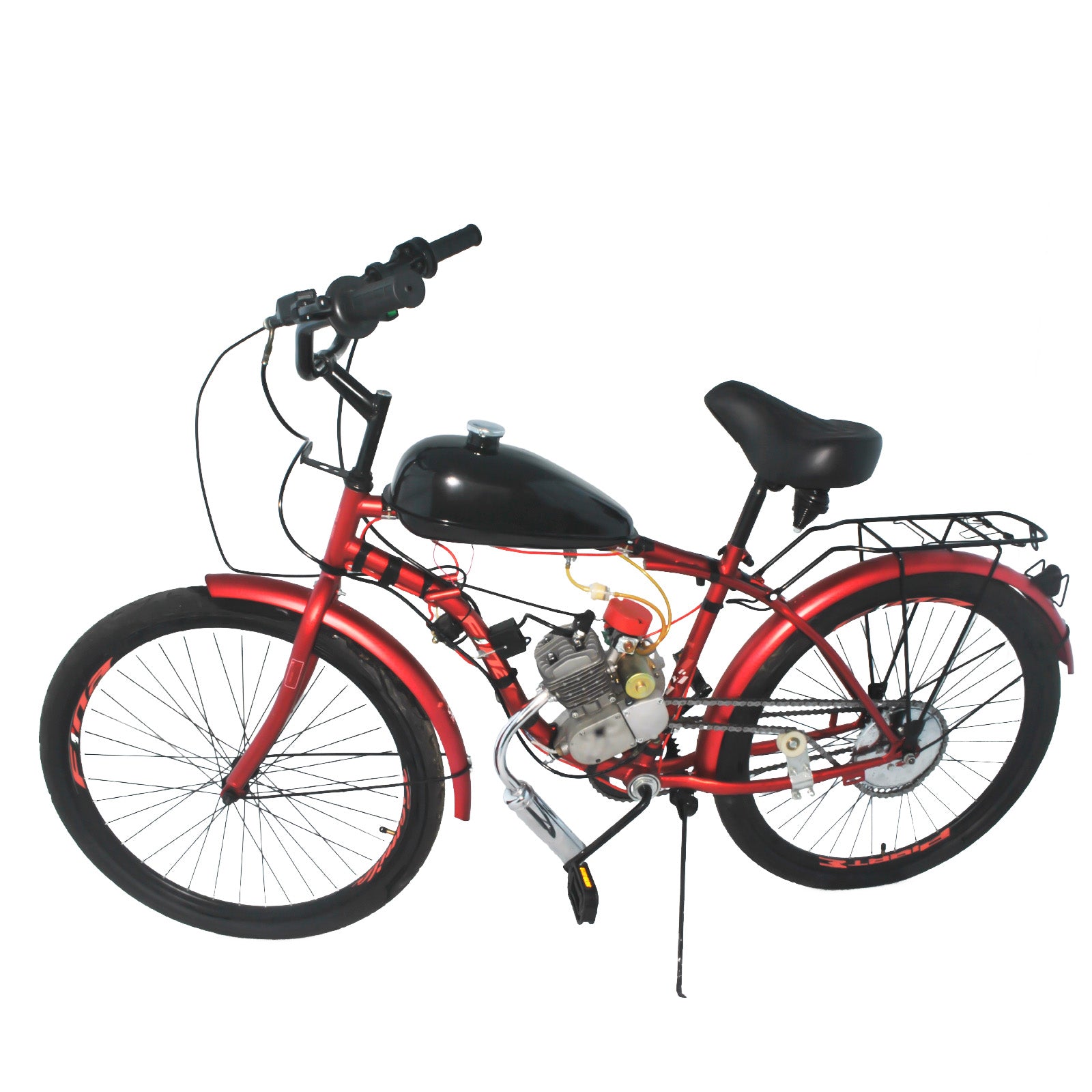 4L 1.06Gal Gas Fuel Tank 49-100cc for Motorized Bicycle Motorcycle
