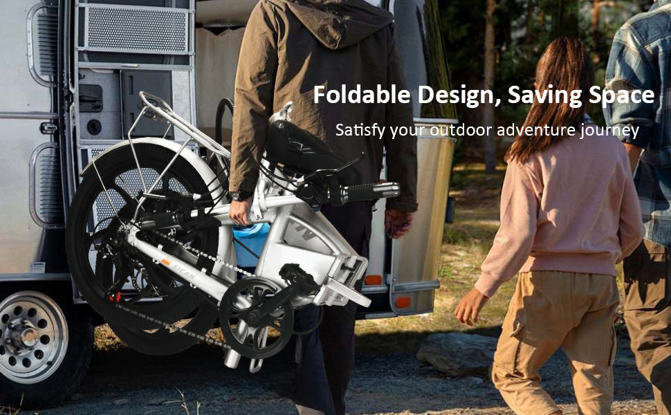 48V 1000W 20" Adult Folding Ebike 35MPH 7-Speed UL2849 Certified