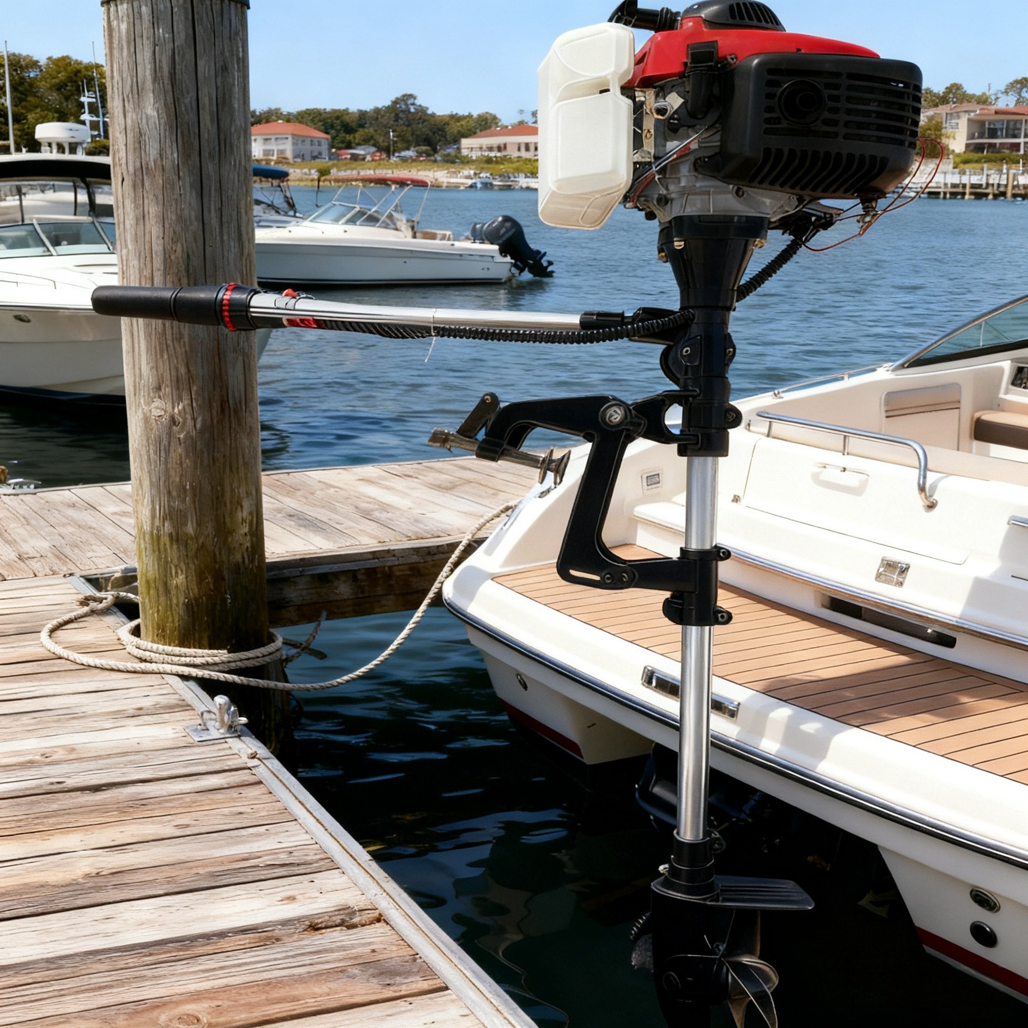 4HP 4 Stroke Gas Outboard Boat Motor