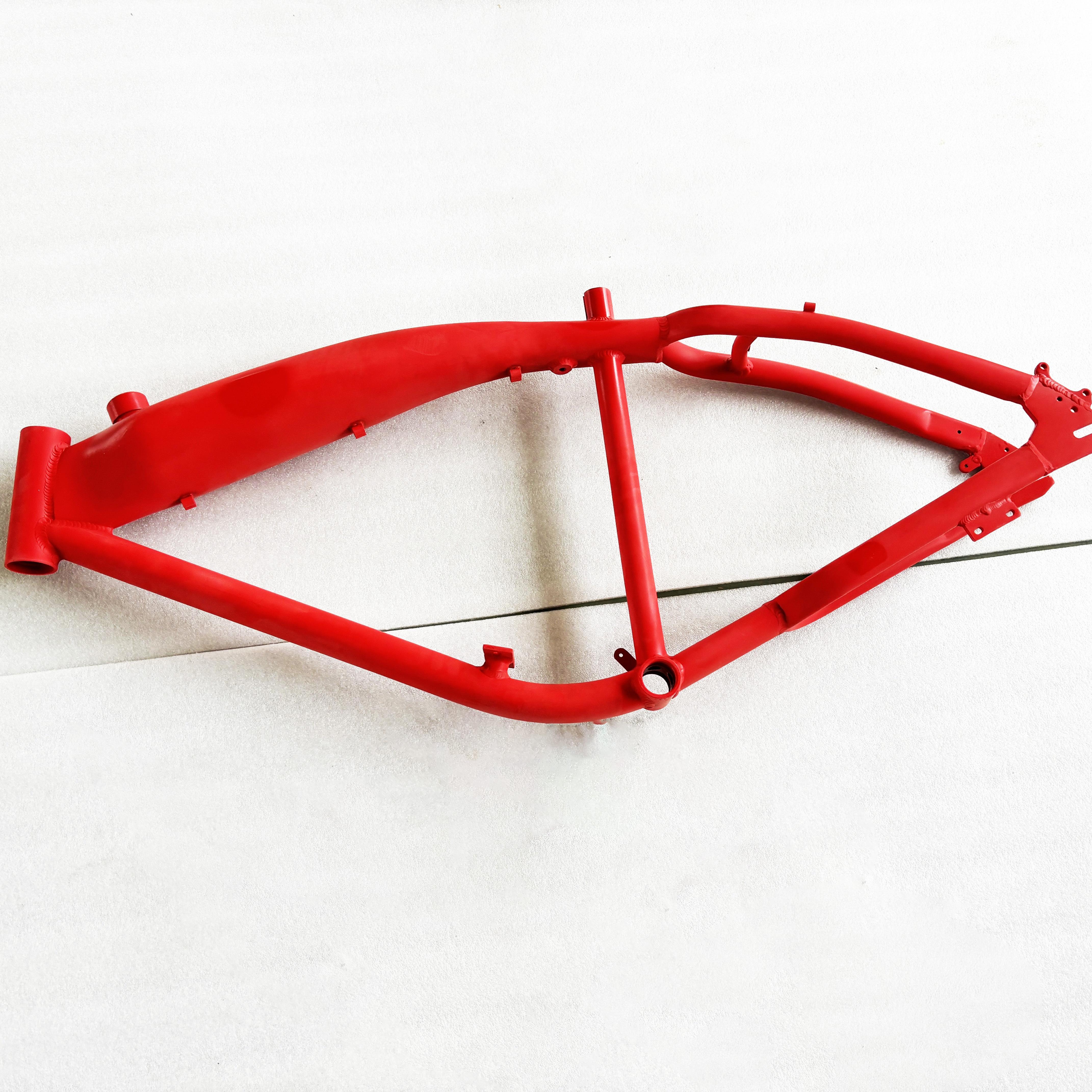 3.4L 66/80cc Black Integrated Bicycle Gas Frame